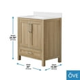 thumbnail image 15 of OVE Decors Kansas 30" W x 19" D Freestanding Bathroom Vanity With Sink, 15 of 26