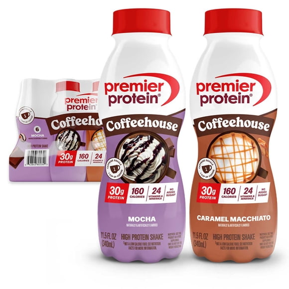 Premier Protein 30g Coffeehouse Variety Pack, 11.5 fl. oz., 12 pk.