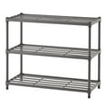 thumbnail image 9 of TRINITY 6-Tier Metal Slat Shoe Rack, 28" W x 12" D x 45" H, 9 of 14