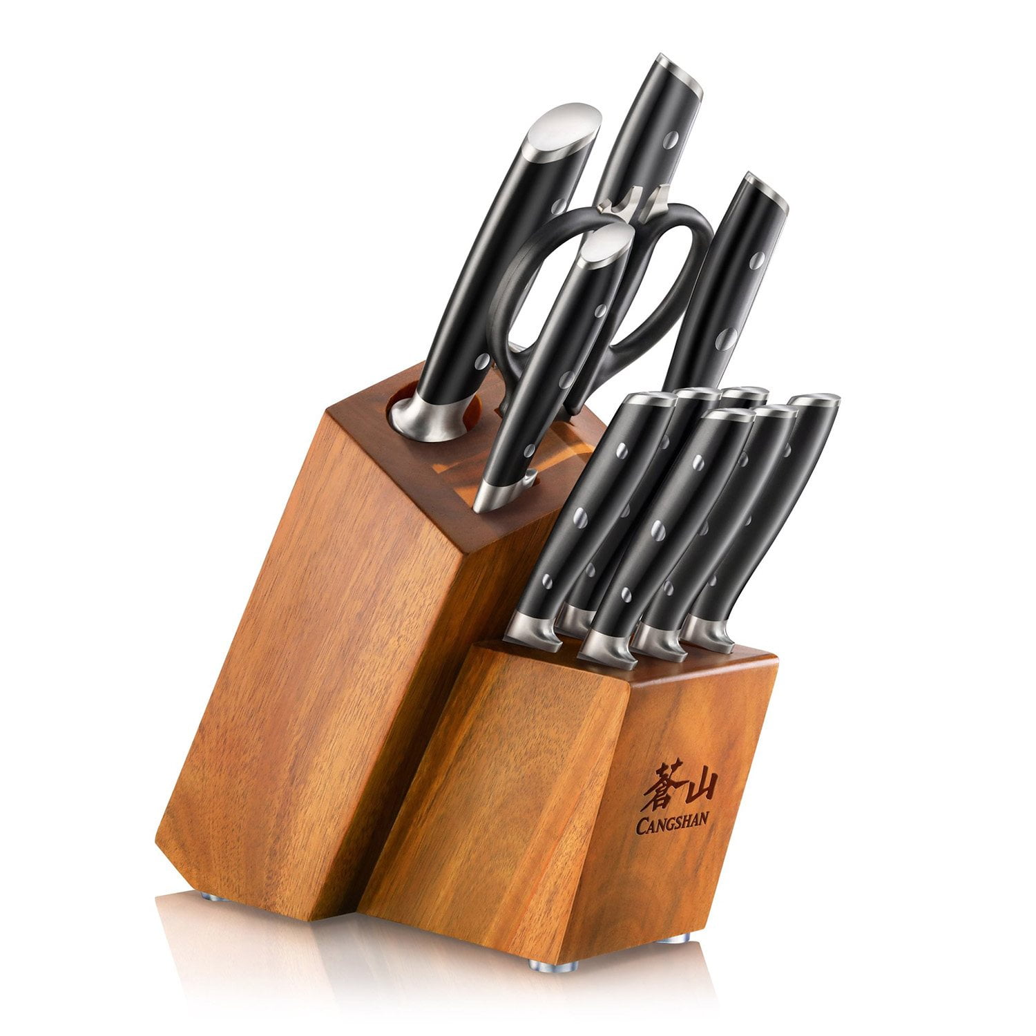 Cangshan 12-Piece German Steel Forged Knife Block Set - Samsclub.com