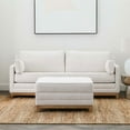 thumbnail image 1 of details by Becki Owens Freesia Upholstered Sofa and Storage Ottoman, 1 of 10