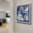 thumbnail image 3 of YouTheFan NFL 12” x 12” 3D Logo Wall Art, 3 of 5