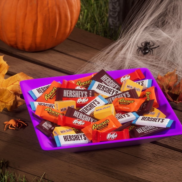 HERSHEY'S Halloween Miniatures Chocolate Candy, Variety Pack, 190
