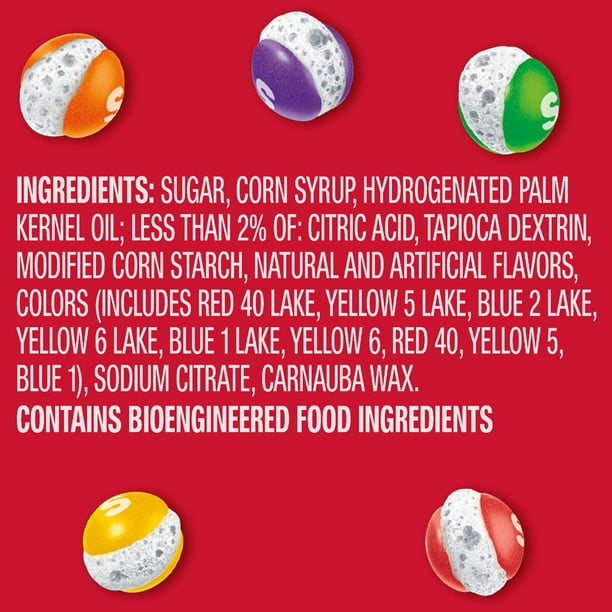 Skittles Pop'd Originals Freeze Dried, Resealable Candy, 5.5 oz, 2