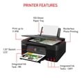 thumbnail image 4 of Canon PIXMA G3270 BK SE Wireless MegaTank All-in-One Printer, 4 of 8