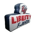 thumbnail image 5 of Logo Brands Liberty Flames  Pre-Lit 7’x10’ Team Inflatable, 5 of 6