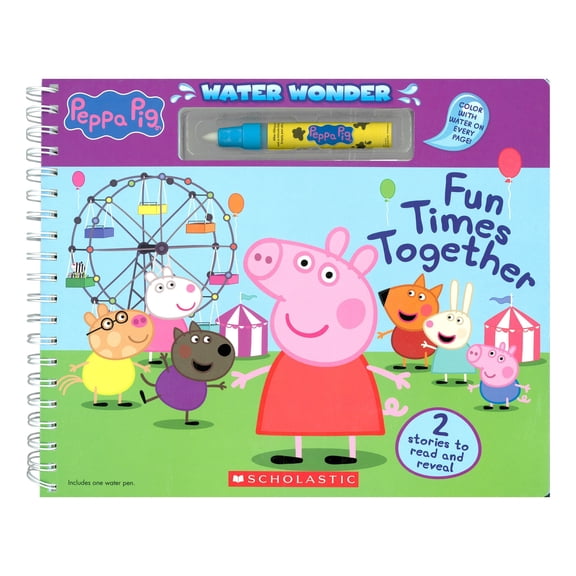 Sam's Exclusive - Peppa Pig Fun Times Together Water Wonder, Board Book
