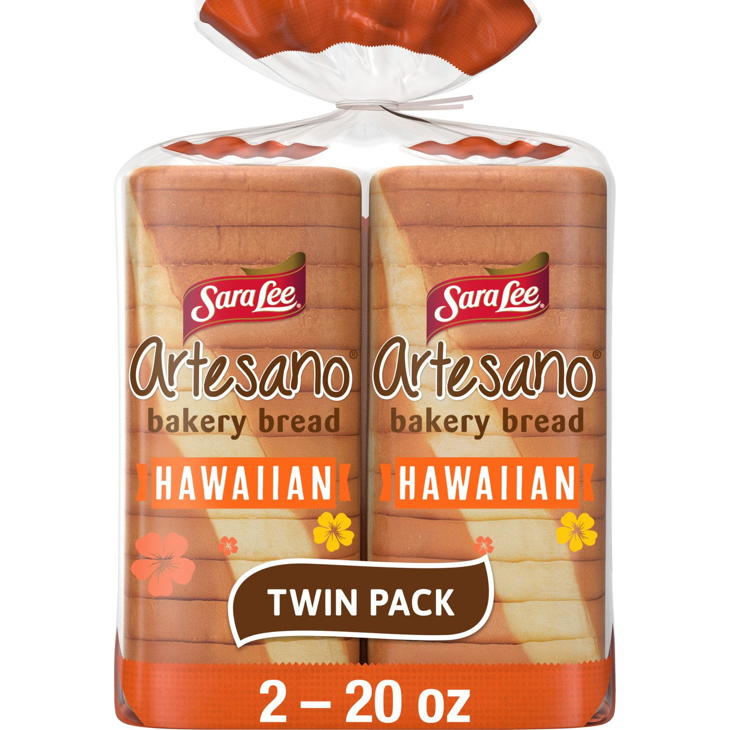 Sara Lee Artesano Hawaiian Bread, 20 oz., 2 pk. - Samsclub.com