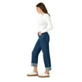 thumbnail image 3 of Edited by Hunter McGrady Women's Cuffed Wide Leg Jean, 3 of 11