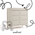 thumbnail image 8 of Storkcraft Rio 3 Drawer Chest with Removable Changing Topper, Choose Color, 8 of 9