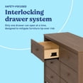 thumbnail image 5 of Graco Olivia 6 Drawer Double Dresser, Choose Color, 5 of 9
