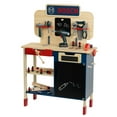 thumbnail image 3 of Bosch Wooden Toy Workbench Set with Accessories, 39 pcs., 3 of 7
