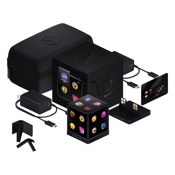 WOWCube® Entertainment Gaming System, Black Edition