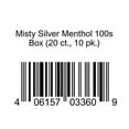 thumbnail image 1 of Misty Silver Menthol 100s Box 20 ct., 10 pk., 1 of 1