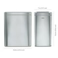 thumbnail image 4 of Clorox Slim Open Top Anti-Microbial Odor Protection 2.6 Gallon Stainless Steel Trash Can - Silver or Black, 4 of 6