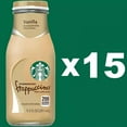 thumbnail image 3 of Starbucks Frappuccino Vanilla Coffee 9.5 fl. oz., 15 pk., 3 of 5
