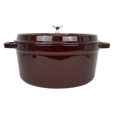 Staub Round Cast Iron Dutch Oven, 5.5 qt
