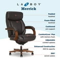 thumbnail image 3 of La-Z-Boy Merrick Big & Tall Executive Office Chair, 3 of 10