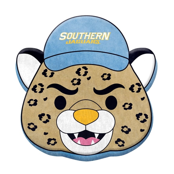 Logo Brands Southern University Jaguars Puff Pillow