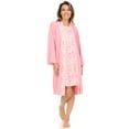 thumbnail image 4 of Flora Nikrooz 2-Piece Sleep Dress and Robe Set, 4 of 13