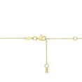 thumbnail image 4 of Round & Square Bead Station Necklace in 14K Gold, 4 of 6