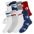 thumbnail image 1 of Champion Kids 8-Pack Crew Sock, 1 of 4