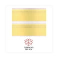 thumbnail image 4 of Universal #2 Pre-Sharpened Woodcase Pencil, HB #2, Yellow Barrel, 72/Pack, 4 of 7