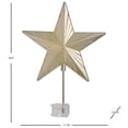 thumbnail image 4 of Member's Mark Pre-Lit Gold Star Tree Topper, 4 of 4