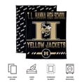 thumbnail image 6 of Logo Brands T L Hanna High School 60"x70" Super Plush Blanket, 6 of 7