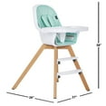 thumbnail image 6 of Evolur Multifunctional Zoodle High Chair, Choose Color, 6 of 13