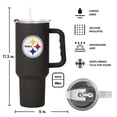 thumbnail image 5 of Logo Brands Pittsburgh Steelers Tumbler Set, 5 of 5