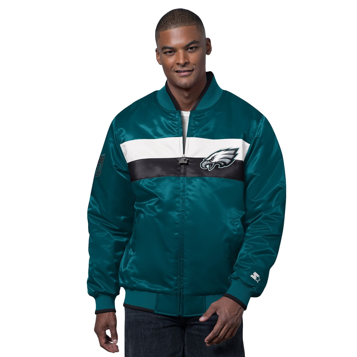 Philadelphia Eagles Adult Starter Jacket - Main Image