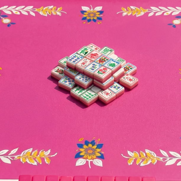 3-in-1 Floating Game Mat: Mahjong, Rummi Cube, and Waterproof
