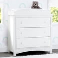 thumbnail image 2 of Delta Children Perry 3 Drawer Dresser with Changing Top and Interlocking Drawers, Choose Color, 2 of 14