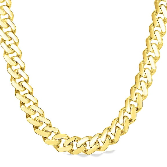 Miami Cuban Chain Necklace in 14K Gold
