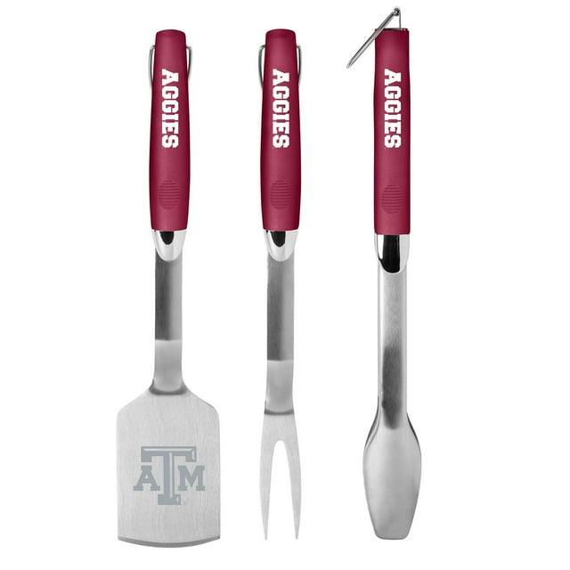 NCAA 3 pc. Stainless Steel Grill Set