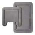 thumbnail interactive-video image 1 of Member's Mark Quick-Dry Memory Foam Bath Mat Contour Set, Assorted Colors, 1 of 7