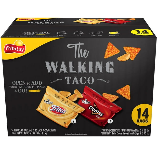 Frito Lay The Walking Taco Variety Pack Chips, 14 pk.