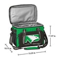 thumbnail image 5 of Logo Brands North Dakota Fighting Hawks 36 Can Cooler, 5 of 5