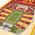 thumbnail image 3 of YouTheFan Iowa State Cyclones 6"x19" 3D Stadium View Banner, 3 of 6