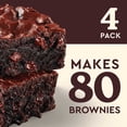 thumbnail image 6 of Betty Crocker HERSHEY'S Triple Chocolate Fudge Brownie Mix, 20 oz., 4 pk., 6 of 7