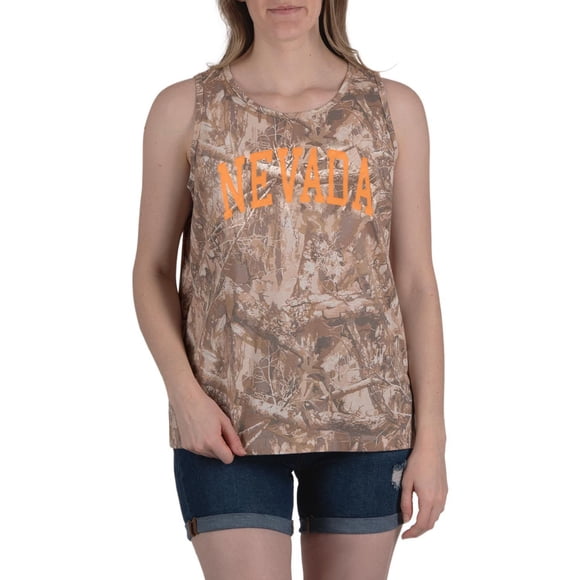 State of Mine Women's Camo State Tank Top