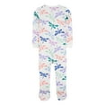 thumbnail image 2 of Carter's Toddler Girls Cotton Footie Pajama, 2 of 4