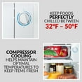 thumbnail image 6 of Coca-Cola 3.2 Cu. Ft. Refrigerator With Freezer, Red, 6 of 7