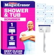 thumbnail image 3 of Mr. Clean Magic Eraser Shower & Tub Scrubber Starter Kit, Lavender, 1 Scrubber + 6 Erasers, 3 of 10