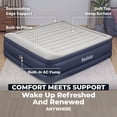 thumbnail image 8 of Bestway Tritech 22" King Air Mattress with Built-in AC Pump, 8 of 11