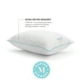 thumbnail image 3 of Martha Stewart 2-Pack Heirloom Jacquard Down Alternative Bed Pillows, Assorted Sizes, 3 of 7