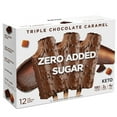 thumbnail image 1 of Keto Pint Triple Chocolate Caramel Ice Cream Bars, Frozen, 3 oz., 12 ct., 1 of 7