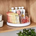 thumbnail image 2 of YouCopia SmoothSpin Turntable with 3 Bins, 2-Pack, 2 of 7