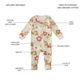 thumbnail image 4 of Member's Mark Baby 3-Pack Organic Cotton Sleep & Play, 4 of 9